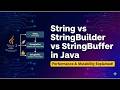 String vs StringBuilder vs StringBuffer in Java