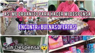 Así me organizo para hacer la despensa 😃✨  subieron los precios pero encontré buenas ofertas ✅👌