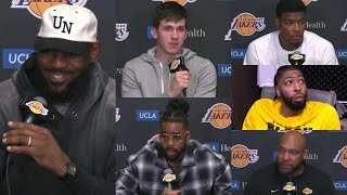 Lakers vs Clippers | Lakeshow Postgame Interviews x Highlights: AD, AR, Bron, DLo, Rui & Darvin Ham