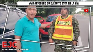 #ViajeSeguro, su Ejército está en la vía.