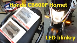 Barracuda sekvenční Led blinkry na motocykl Honda CB600F Hornet