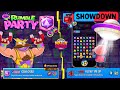 (RUMBLE Party) Gem Grab+Rainbow/(SHOWDOWN) Blow'Em Up+Square Matches Match Masters