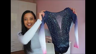 New gymnastics leotard | unboxing Tx2designs package | Olessya Dadema