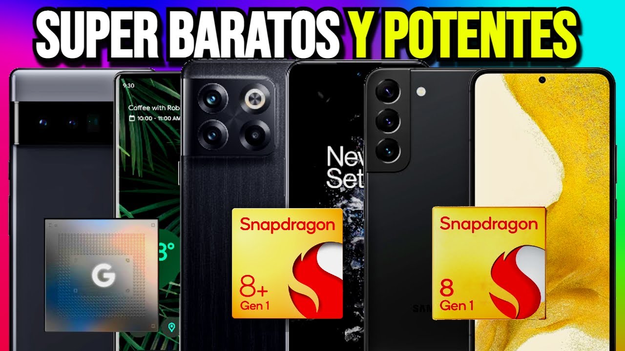 Los 3 Mejores Celulares Gama Alta Baratos En 2024 😱 MUY POTENTES - YouTube