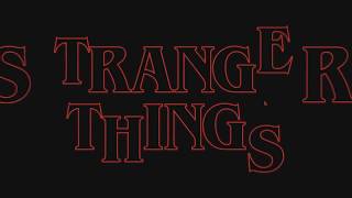 Stranger Things Visual Art Promo Trailer Hd