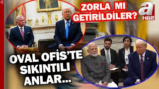 Ürdün Kralı'ndan sonra Modi de Trump'la görüştü! Görüşmede liderlerin yüz ifadeleri dikkat çekti!