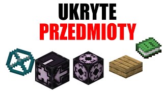 9 UKRYTYCH PRZEDMIOTÓW W MINECRAFT