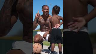 My son wanted to play basketball but his two year old height wasn’t tall enough, so we changed plans