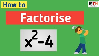 Factorise x^2-4 || Factor x2-4