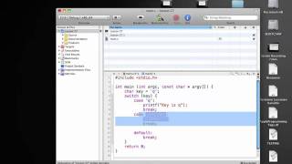 C Programming on the Mac L27 - Switch Statement