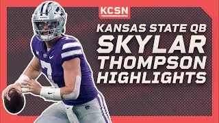 Kansas State QB Skylar Thompson Highlights | 2022 NFL Draft | KCSN Profiles