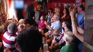 Local pub celebrates the Brownlee brothers' triathlon success at London 2012