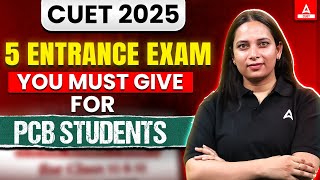 TOP 5 Entrance Exam for PCB Students 📚 Exam Other Than NEET | Alternative of MBBS