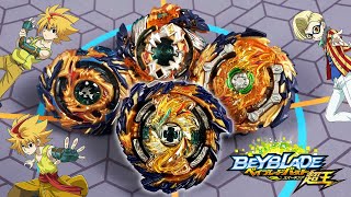 STRONGEST FAFNIR! MIRAGE FAFNIR vs FAFNIRS EVOLUTIONS GEN Beyblade Burst Superking Battle Royale 超王