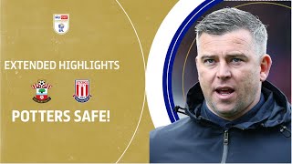 POTTERS SAFE! | Southampton v Stoke City extended highlights