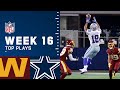 Cowboys Top Plays from Week 16 vs. Washington | Dallas Cowboys