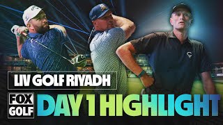 LIV Golf Riyadh: Full Round One Highlight | Golf on FOX