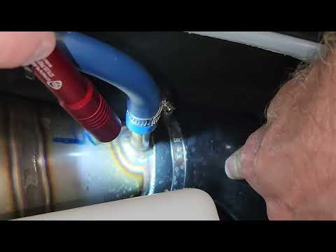 What happens when you put the throttle to idle or shut off the engine on a forward moving PWC?