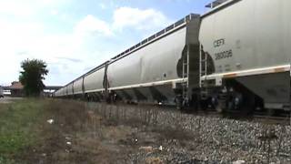 NS 6747 (ex. CR!!!) \u0026 NS 2755 Leads a Manifest East, La Porte, IN