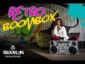 GPO Retro Brooklyn Portable Boombox - Bluetooth, DAB Radio, CD & Tape Player