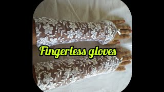 How to make fingerless gloves/sabi's creation