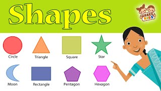 வடிவங்கள் | வடிவங்களின் பெயர்கள் | Shapes names in Tamil | Learn Tamil for Kids |