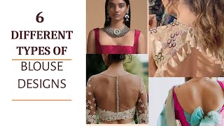 Different Types Of Blouses With Names PART 1 /blouse designs/Trendy Tabu