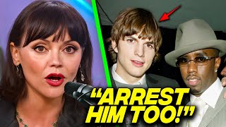 Christina Ricci EXPOSES Ashton Kutcher For His Creepy Relationship With Diddy