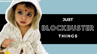 Just Blockbuster Things | Daakshaayani Prakruthi Playing With Kajal | Geetha Madhuri