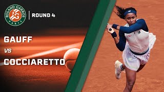 French Open 4th round: Coco Gauff tops Elisabetta Cocciaretto to advance | NBC Sports