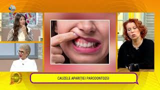 Follow us! - Dr. Ada Epistatu, despre parodontoza: cauze si tratament!