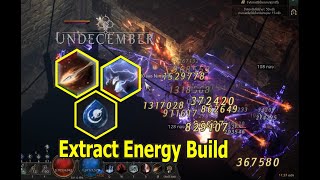 Undecember - Extract Energy Build: Burn Arrow + Lightning Chain