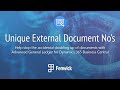 Unique External Document Numbers in Advanced General Ledger