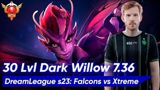 Cr1t- IMMORTAL SUPPORT DARK WILLOW 7.36 | Dota 2 Pro Gameplay