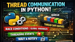 Python Thread Communication: Queue and Event