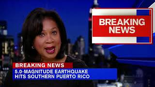 5.0 earthquake hits southern Puerto Rico amid ongoing tremors