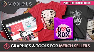 Vexels Overview | Tools & Graphics For Merch Sellers