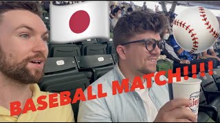 What's a Japanese Baseball Game like? #vlog