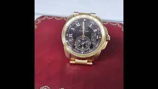 18K rozé arany karóra Cartier 251,7gramm +arany pótszem