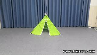 How to Assemble Kids Teepee Tent for Party Decoration and Room Decoration