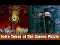 Remnant 2 How To Solve Tower of The Unseen Puzzle