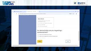 Submitting a reimbursement request