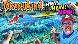 NEW NEW NEW AT DISNEYLAND! Finding Nemo Subs Update, MSEP Merch + Blue Bayou \u0026 Pirates Ride Testing!