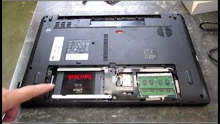 古いエイサーノーパンのHDDをSSDに換装　爆速パソコンに変身！　フォーマットから起動まで　Convert an old laptop from HDD to SSD　 format to setup