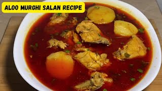 Aloo Murghi Salan Recipe | Homemade Aloo Murghi Salan Recipe | Homemade Recipes | Mizi Ka Kitchen