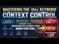 Mastering the this Keyword | Call, Apply, Bind | Web Developers | Mastering JS Playlist