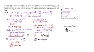 محاضرة -5 -الفصل الاول خواص الموائع -  اللزوجة-الجزء الرابع properties of fluids - viscosity-part 4