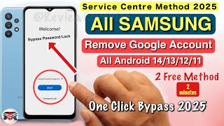 All Samsung FRP Bypass 2025 {100% DONE} Android 12-13-14 New Security✔️FRP Unlock Without Pc 2025