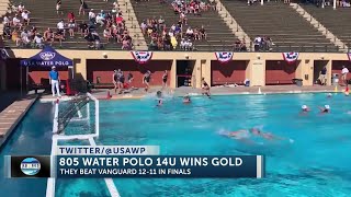 SB 805 Water Polo Club makes big splash at Junior Olympics