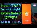 Install TWRP Redmi Note 8 (ginkgo) || Root Redmi Note 8